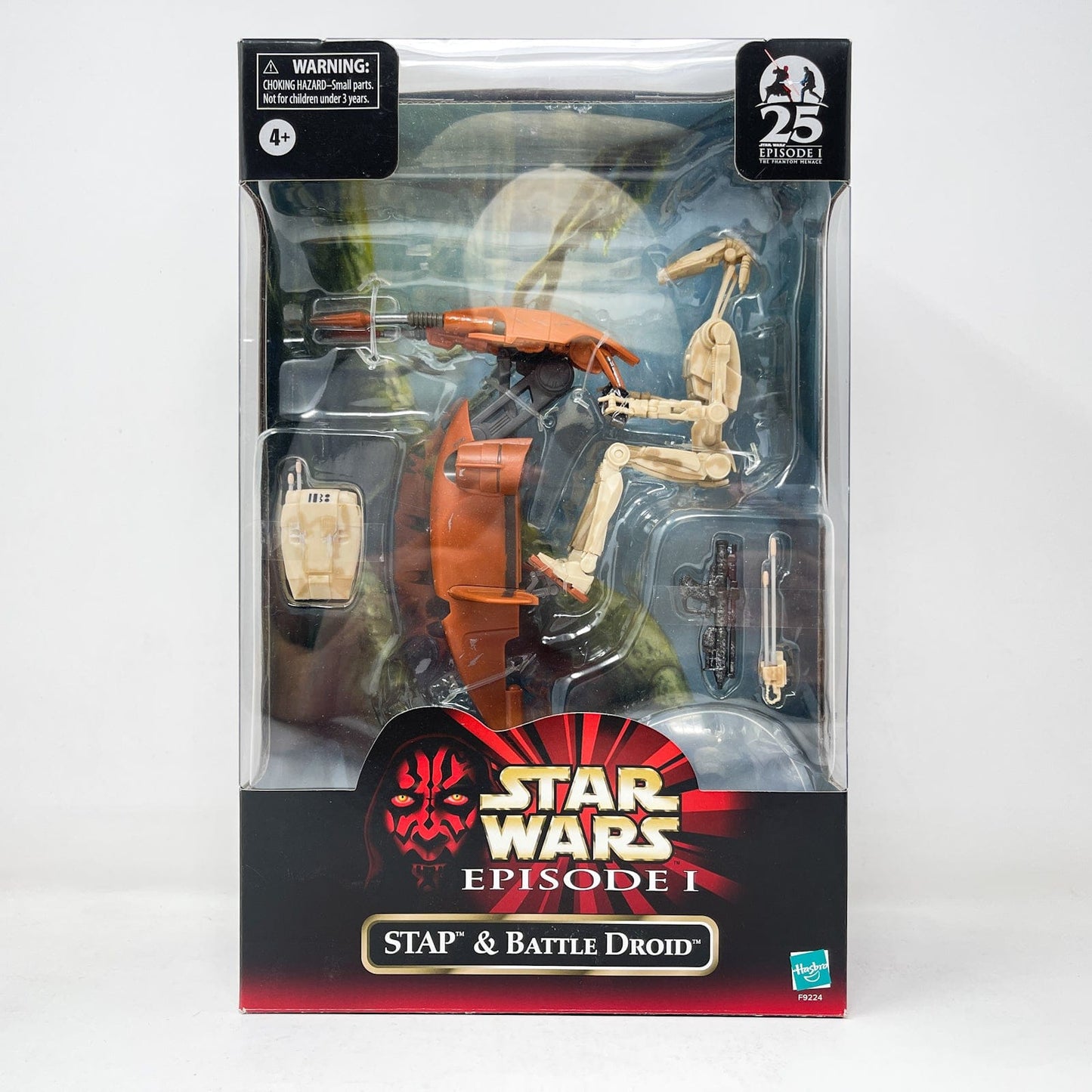 Vintage Hasbro Star Wars Black Series Sealed Figures STAP & Battle Droid  - Hasbro Black Series