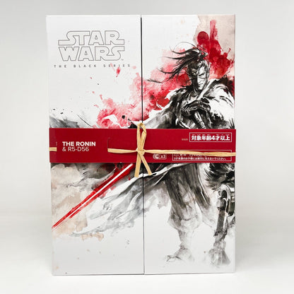 Vintage Hasbro Star Wars Black Series Sealed Figures Star Wars Celebration Japan Package - The Ronin & R5-D56 Black Series Hasbro