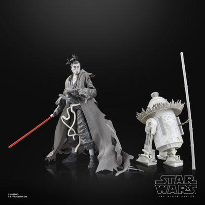 Vintage Hasbro Star Wars Black Series Sealed Figures Star Wars Celebration Japan Package - The Ronin & R5-D56 Black Series Hasbro