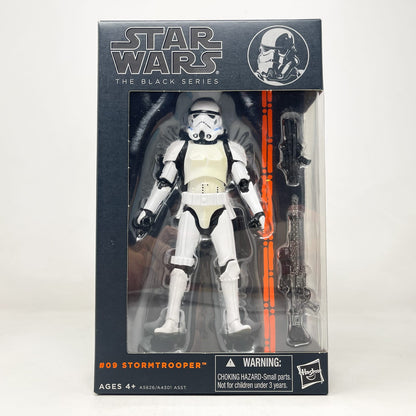 Vintage Hasbro Star Wars Black Series Sealed Figures Stormtrooper #09 - Orange Line - Hasbro Black Series (2013)