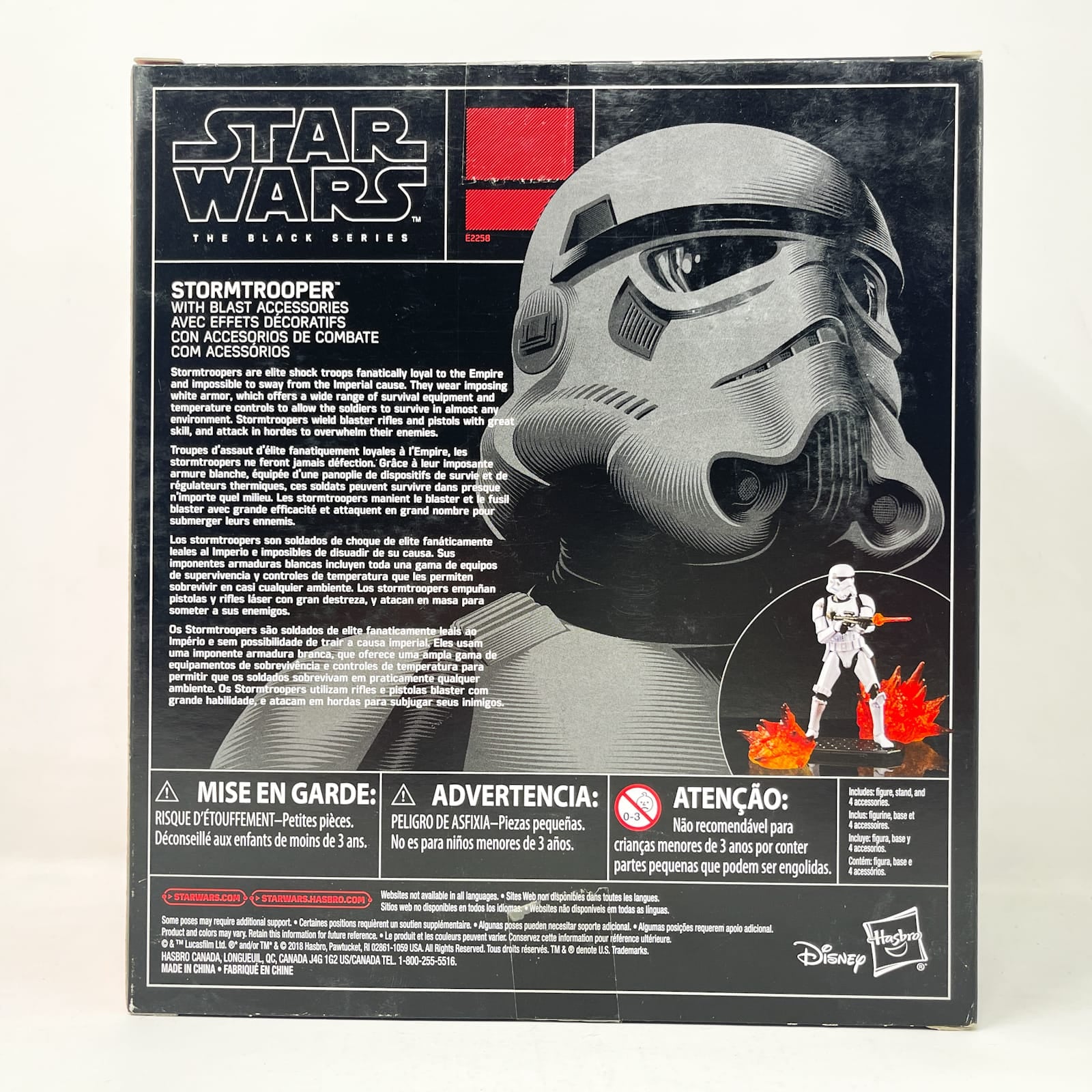 Vintage Hasbro Star Wars Black Series Sealed Figures Stormtrooper (with Blast Accessories) Deluxe - Hasbro Black Series (2018)