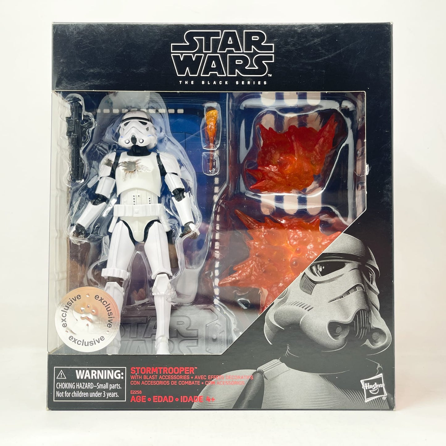 Vintage Hasbro Star Wars Black Series Sealed Figures Stormtrooper (with Blast Accessories) Deluxe - Hasbro Black Series (2018)