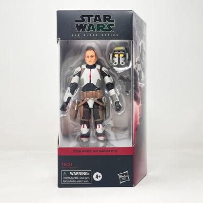 Vintage Hasbro Star Wars Black Series Sealed Figures Tech (The Bad Batch) BB 04 - Hasbro Black Series (2021)