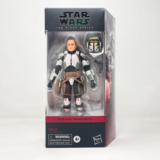 Vintage Hasbro Star Wars Black Series Sealed Figures Tech (The Bad Batch) BB 04 - Hasbro Black Series (2021)