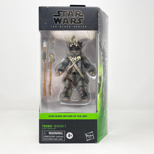 Vintage Hasbro Star Wars Black Series Sealed Figures Teebo (Ewok) - Black Series ROTJ 02 Hasbro Star Wars Action Figure