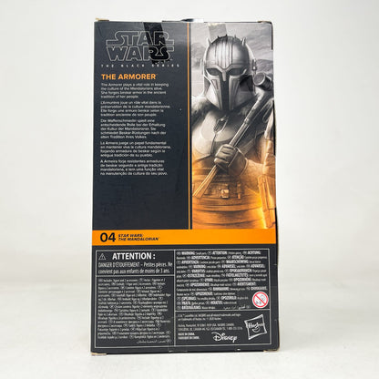 Vintage Hasbro Star Wars Black Series Sealed Figures The Armorer MAN 04 - Hasbro Black Series (2020)