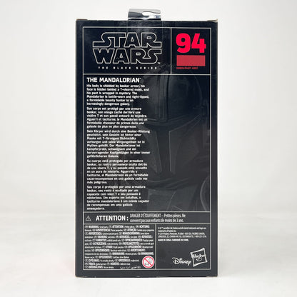 Vintage Hasbro Star Wars Black Series Sealed Figures The Mandalorian #94 - Hasbro Black Series (2019)