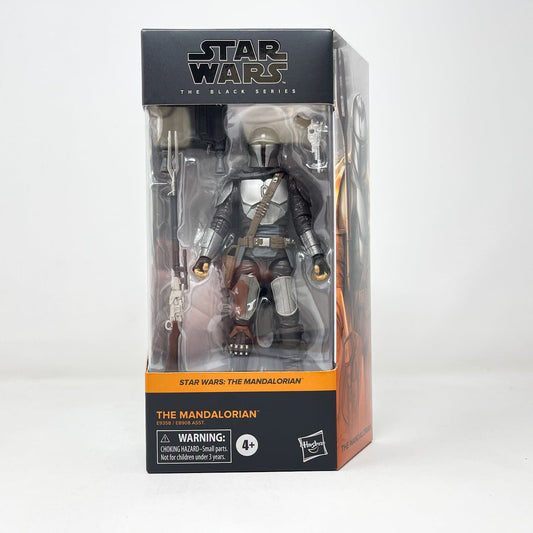 Vintage Hasbro Star Wars Black Series Sealed Figures The Mandalorian (Beskar Armor) MAN 01 - Black Series Hasbro Star Wars Action Figure