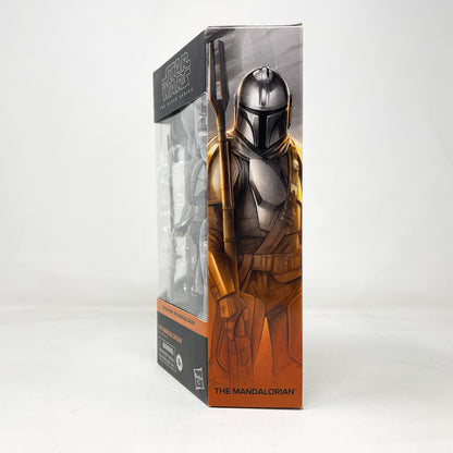 Vintage Hasbro Star Wars Black Series Sealed Figures The Mandalorian (Beskar Armor) MAN 01 - Hasbro Black Series (2020)