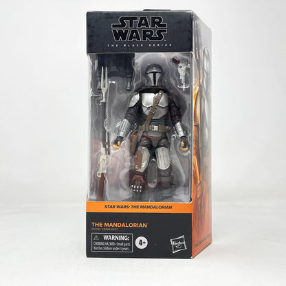 Vintage Hasbro Star Wars Black Series Sealed Figures The Mandalorian (Beskar Armor) MAN 01 - Hasbro Black Series (2020)