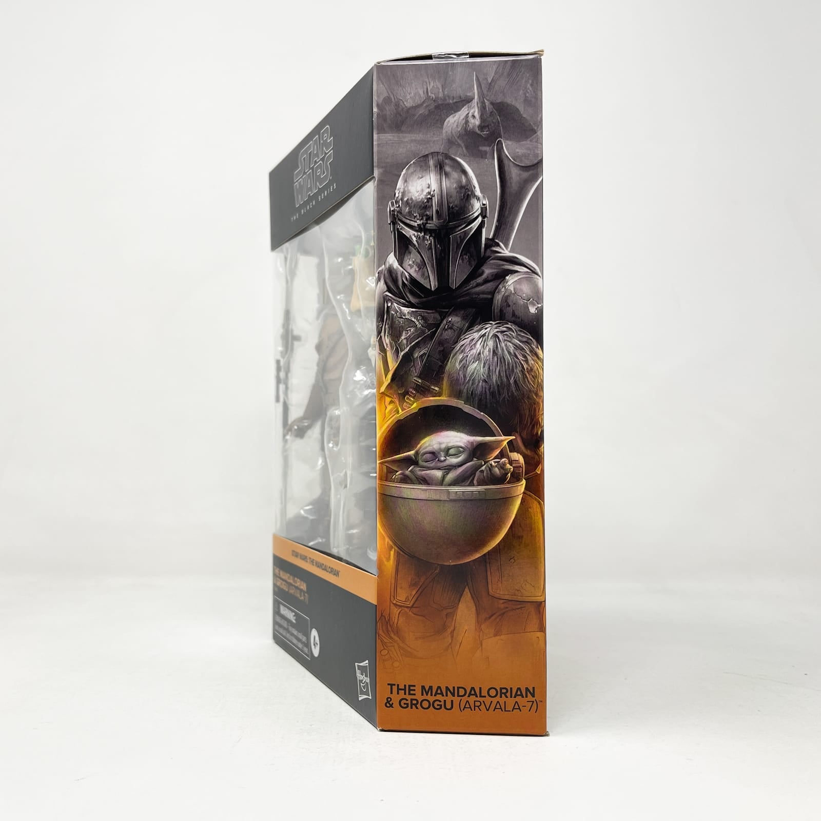 Vintage Hasbro Star Wars Black Series Sealed Figures The Mandalorian & Grogu (Arvala-7) - Hasbro Black Series (2022)