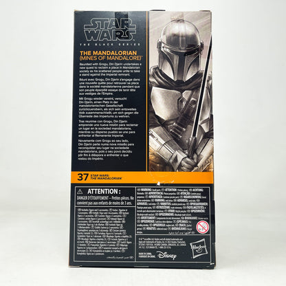 Vintage Hasbro Star Wars Black Series Sealed Figures The Mandalorian (Mines of Mandalore) MAN #37 - Hasbro Black Series (2023)