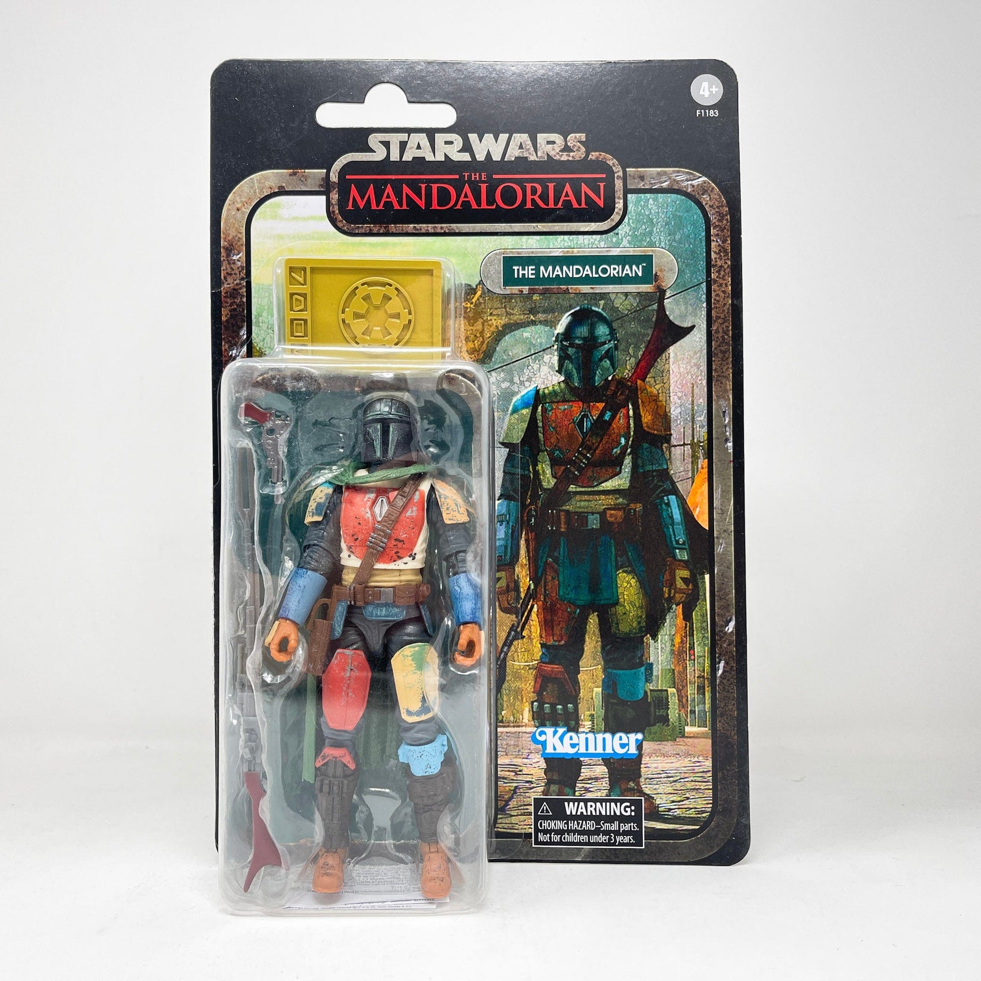 Vintage Hasbro Star Wars Black Series Sealed Figures The Mandalorian (The Mandalorian) - Black Series Credit Collection Hasbro Star Wars Action Figure