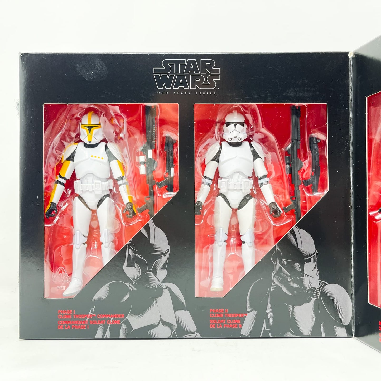 Vintage Hasbro Star Wars Black Series Sealed Figures Trooper 4 pack - Amazon - Hasbro Black Series (2015)