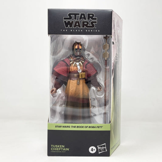Vintage Hasbro Star Wars Black Series Sealed Figures Tusken Chieftain BOBF 06 - Hasbro Black Series (2023)