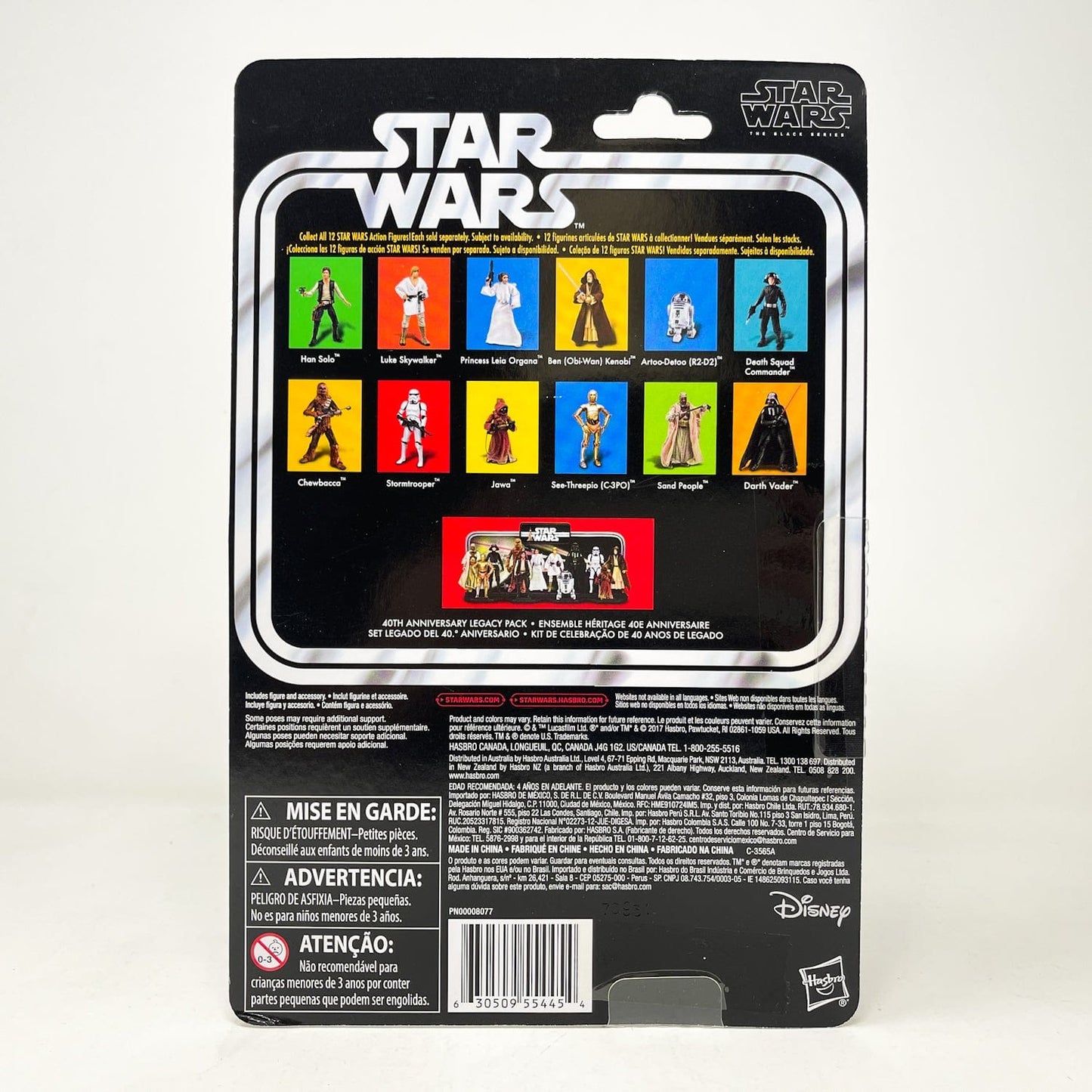 Vintage Hasbro Star Wars Black Series Sealed Figures Tusken Raider (Sand People) 40th - Black Series Hasbro Star Wars Action Figure