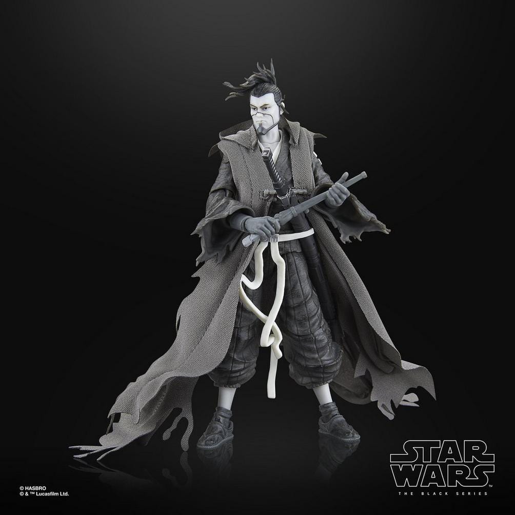 Vintage Hasbro Star Wars Black Series Sealed Figures US/English Package - The Ronin & R5-D56 - HasbroPulse Exclusive - Black Series Hasbro Star Wars figure Box Set