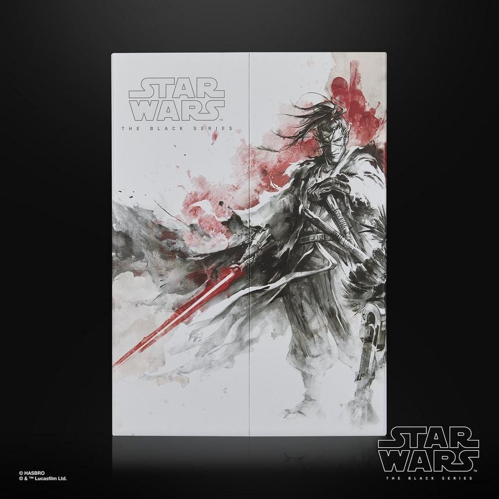 Vintage Hasbro Star Wars Black Series Sealed Figures US/English Package - The Ronin & R5-D56 - HasbroPulse Exclusive - Black Series Hasbro Star Wars figure Box Set