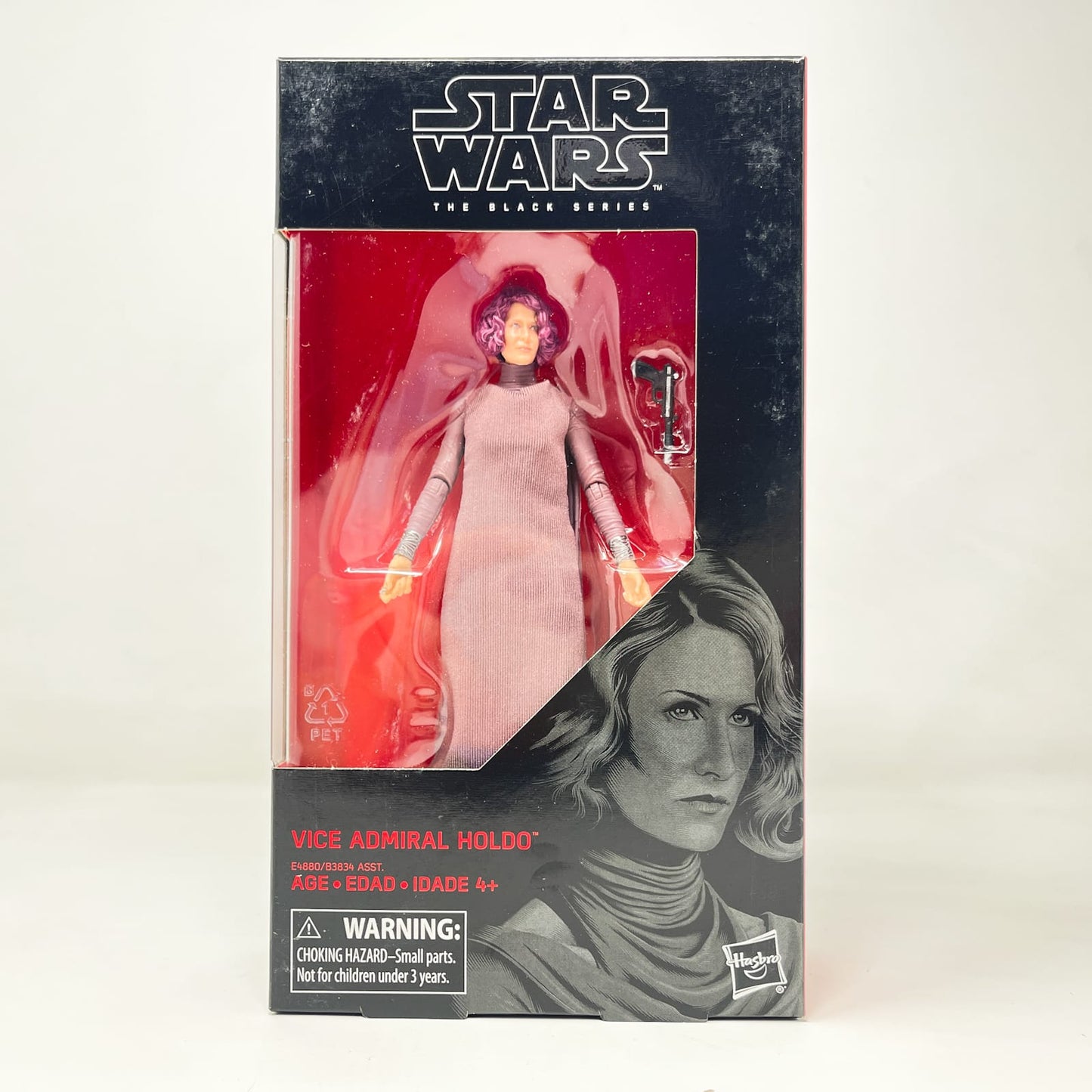 Vintage Hasbro Star Wars Black Series Sealed Figures Vice Admiral Holdo (TLJ) #80 - Hasbro Black Series (2017)