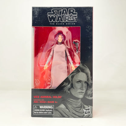 Vintage Hasbro Star Wars Black Series Sealed Figures Vice Admiral Holdo (TLJ) #80 - Hasbro Black Series (2017)
