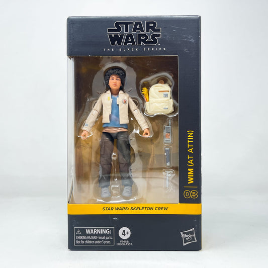 Vintage Hasbro Star Wars Black Series Sealed Figures Wim - At Atin (Skeleton Crew) #03 - Hasbro Black Series (2024)