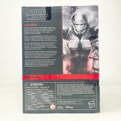 Vintage Hasbro Star Wars Black Series Sealed Figures Wrecker - Deluxe (The Bad Batch) BB 05 - Hasbro Black Series (2021)