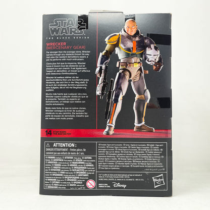 Vintage Hasbro Star Wars Black Series Sealed Figures Wrecker Mercenary Gear Deluxe BB 14 - Hasbro Black Series (2023)