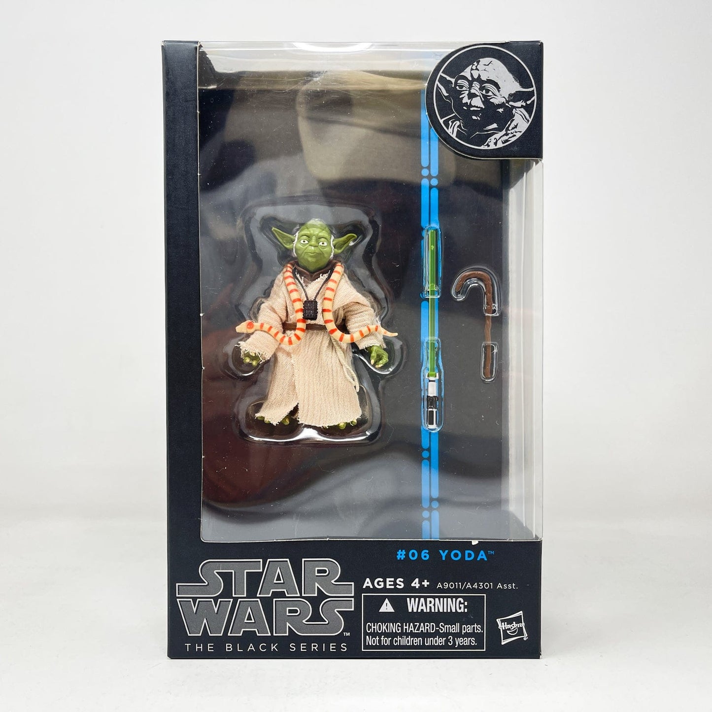 Vintage Hasbro Star Wars Black Series Sealed Figures Yoda #06 (2014) Blue Line - Black Series Hasbro Star Wars Action Figure
