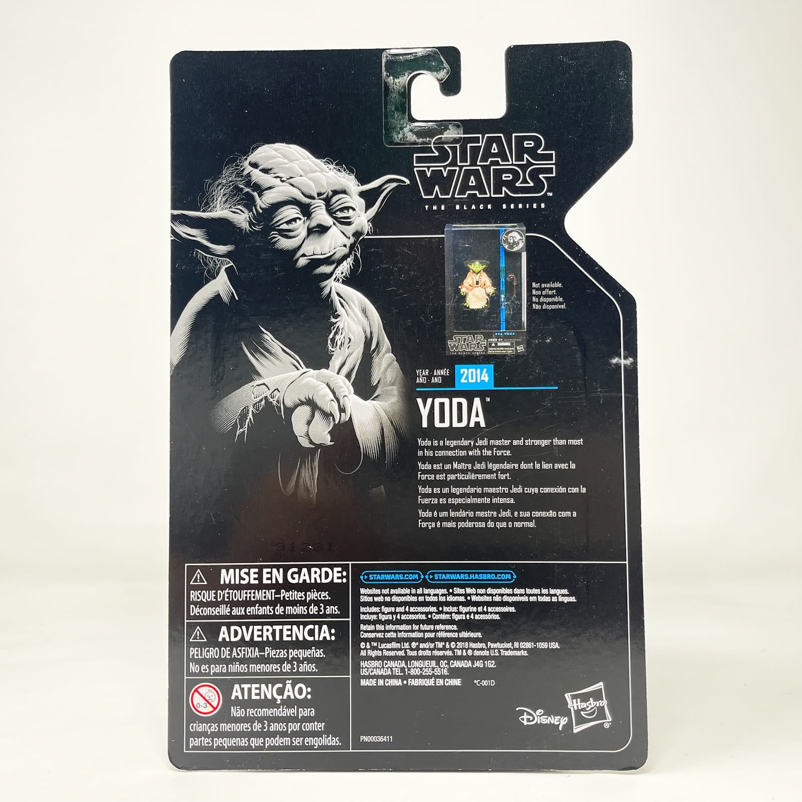Vintage Hasbro Star Wars Black Series Sealed Figures Yoda - Archive - Hasbro Black Series (2019)