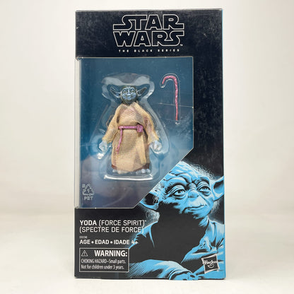 Vintage Hasbro Star Wars Black Series Sealed Figures Yoda (Force Spirit) - Hasbro Black Series (2019)