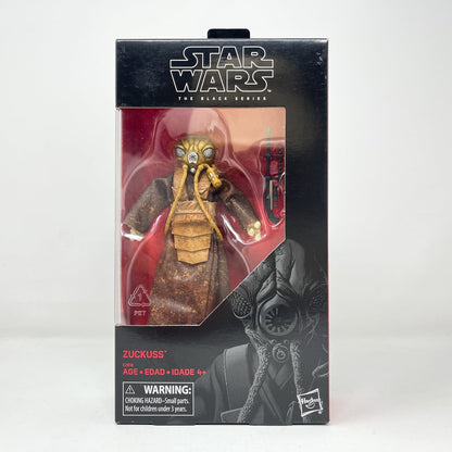 Vintage Hasbro Star Wars Black Series Sealed Figures Zuckuss - Black Series Hasbro Star Wars Action Figure