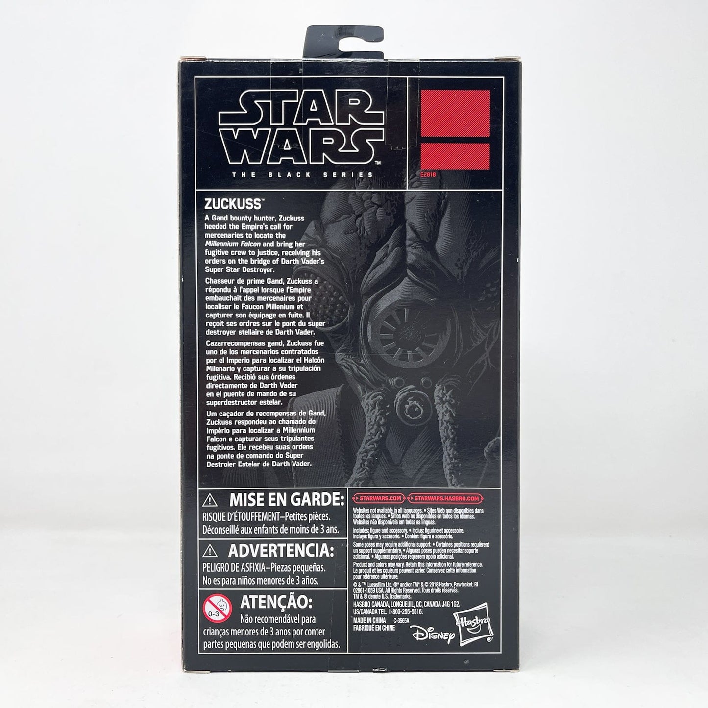 Vintage Hasbro Star Wars Black Series Sealed Figures Zuckuss - Hasbro Black Series (2018)