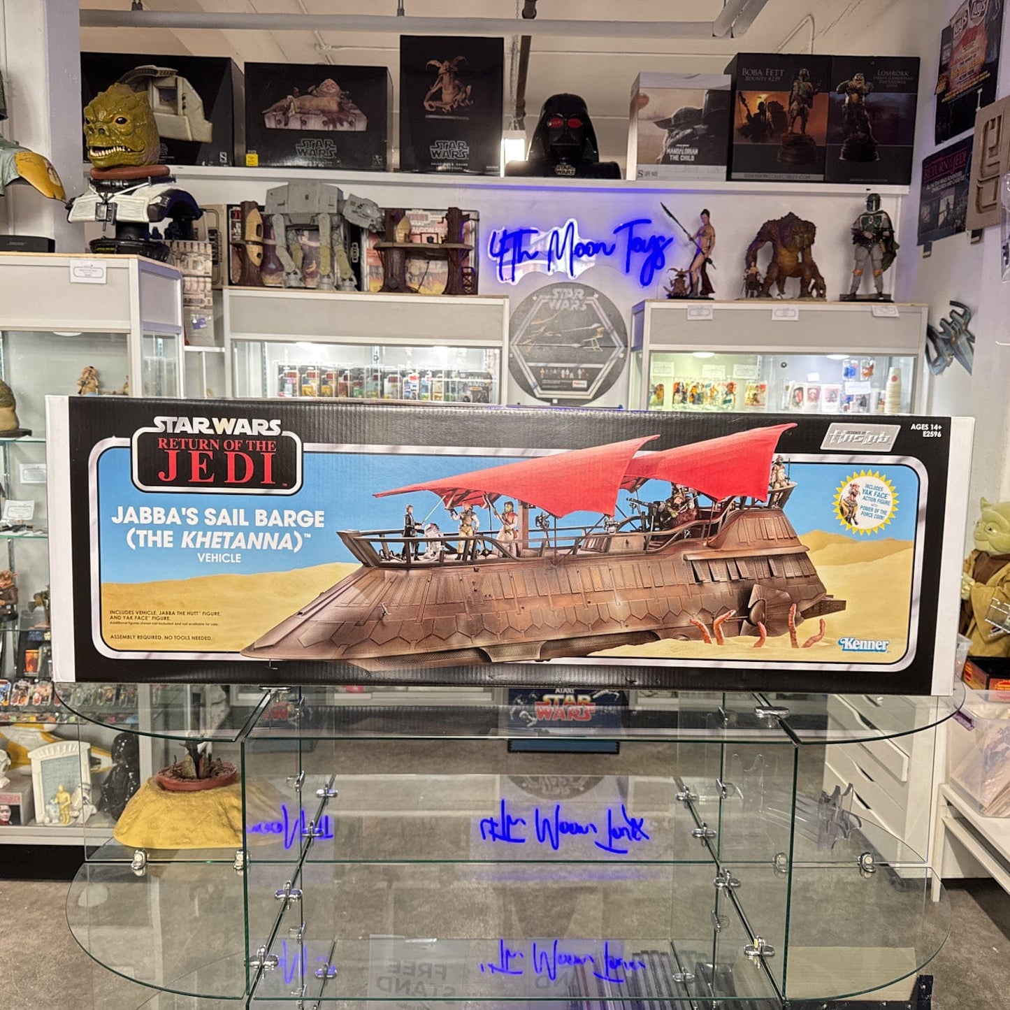 Vintage Hasbro Star Wars Haslab Jabba Sail Barge (The Khetanna) - Open Box