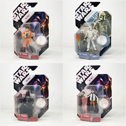 Vintage Hasbro Star Wars Mid MOC 30th Anniversary Collection Basic Figures Wave 1 - Complete Set of 60 – Hasbro 2007