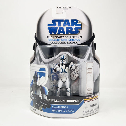 Vintage Hasbro Star Wars Mid MOC 501st Legion Trooper SL 16 - Hasbro Legacy Collection (2008)