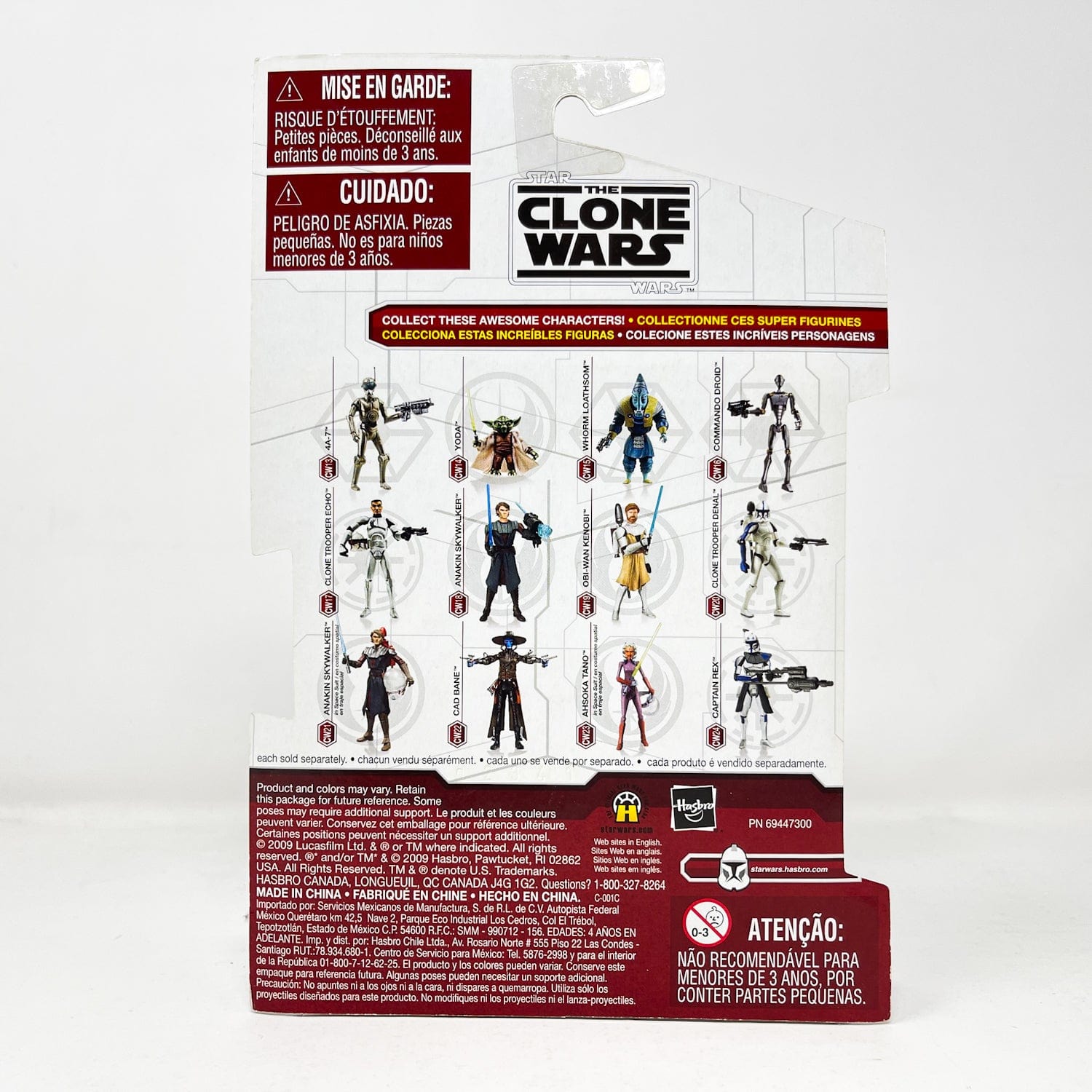 Vintage Hasbro Star Wars Mid MOC Ahsoka Tano CW23 - Hasbro Clone Wars Star Wars Action Figure