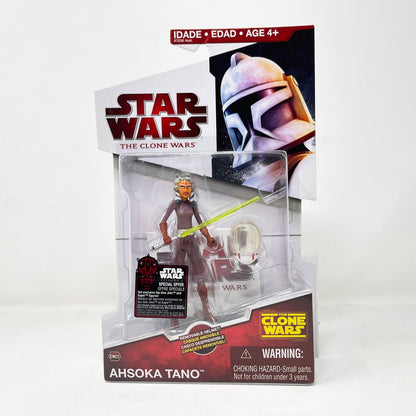 Vintage Hasbro Star Wars Mid MOC Ahsoka Tano CW23 - Hasbro Clone Wars Star Wars Action Figure