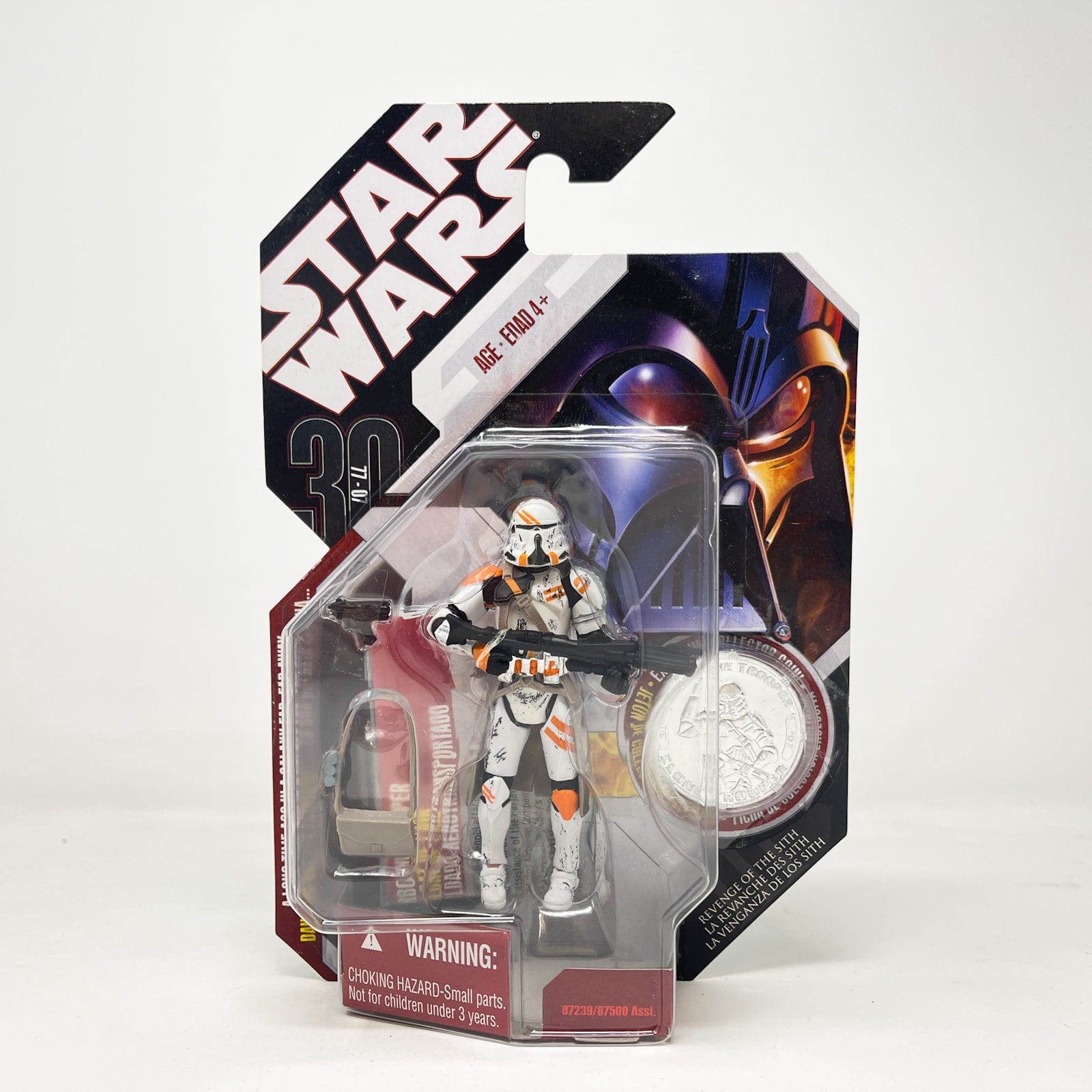 Vintage Hasbro Star Wars Mid MOC Airborne Trooper #07 - Hasbro 30th Anniversary Collection 3.75"