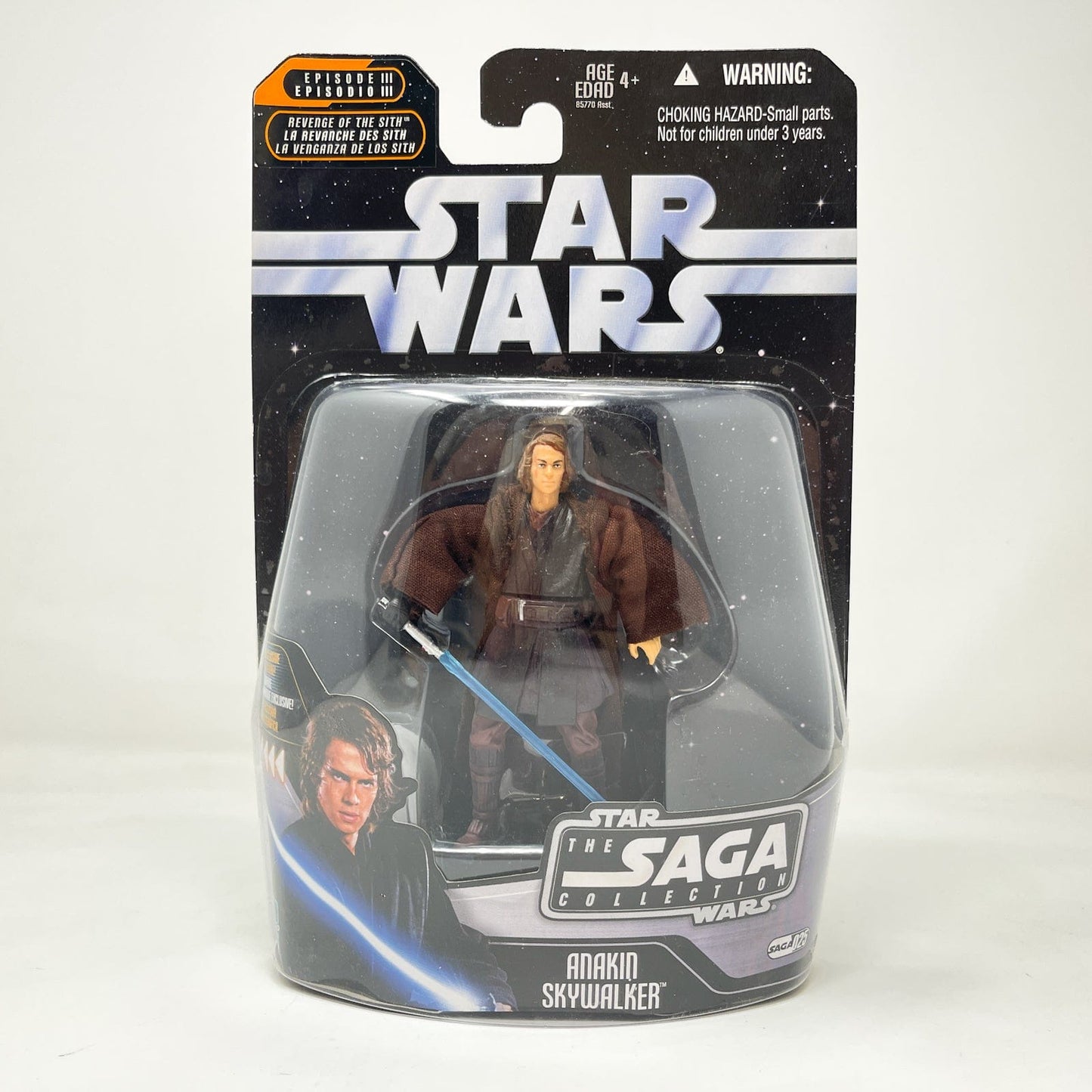 Vintage Hasbro Star Wars Mid MOC Anakin Skywalker #25 - Hasbro Saga Collection (2006)