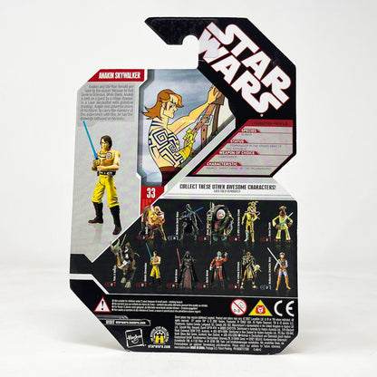Vintage Hasbro Star Wars Mid MOC Anakin Skywalker #33 (Clone Wars) - Hasbro Saga Legends - 30th Anniversary Collection