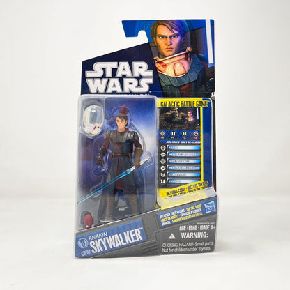 Vintage Hasbro Star Wars Mid MOC Anakin Skywalker CW07- Hasbro The Clone Wars (2010)