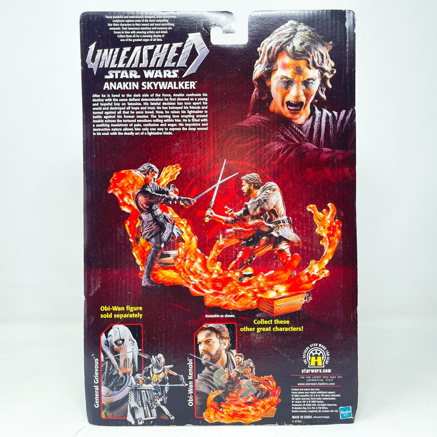 Vintage Hasbro Star Wars Mid MOC Anakin Skywalker - Hasbro Unleashed Collection