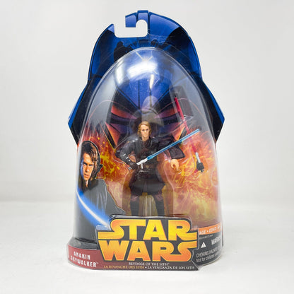 Vintage Hasbro Star Wars Mid MOC Anakin Skywalker (Lightsaber Attack) #02 - Hasbro ROTS 2005