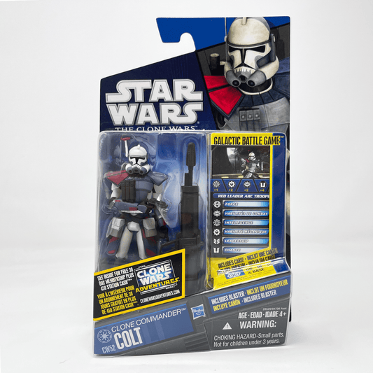 Vintage Hasbro Star Wars Mid MOC ARC Commander Colt CW52 - Hasbro The Clone Wars (2011)