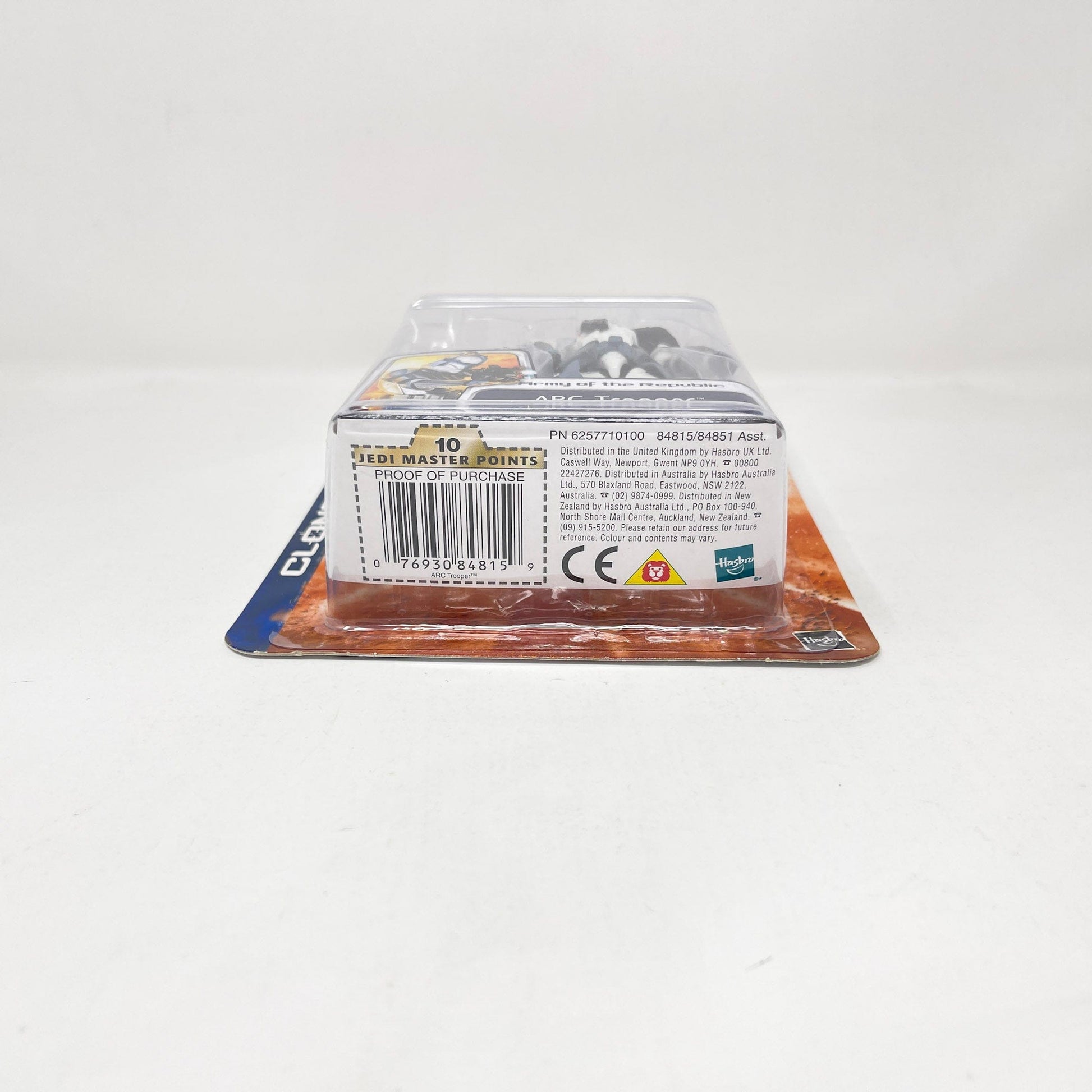 Vintage Hasbro Star Wars Mid MOC ARC Trooper - Blue 03-43 (2003) - SAGA Clone Wars MOC