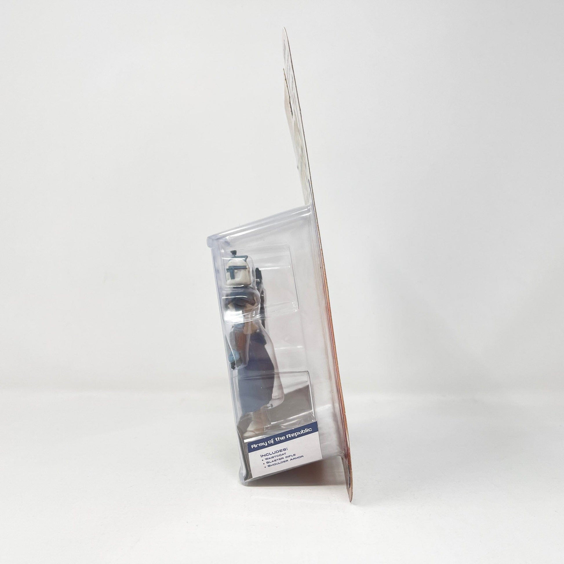 Vintage Hasbro Star Wars Mid MOC ARC Trooper - Blue 03-43 (2003) - SAGA Clone Wars MOC