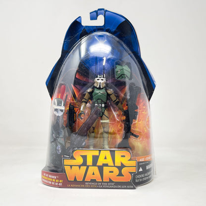 Vintage Hasbro Star Wars Mid MOC AT-RT Driver (Missile-Firing Blaster) #54 - Hasbro ROTS 2005