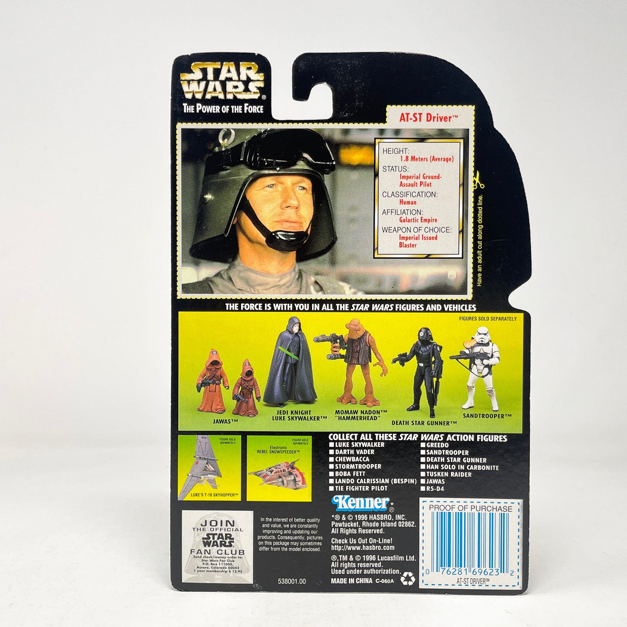 AT-ST Driver ERROR - Hasbro Power of the Force 2 Star Wars Action