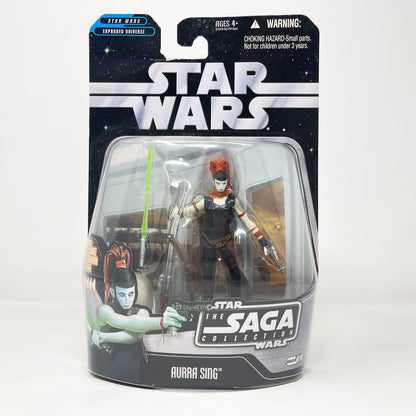 Vintage Hasbro Star Wars Mid MOC Aurra Sing #70 - Hasbro Saga Collection (2007)