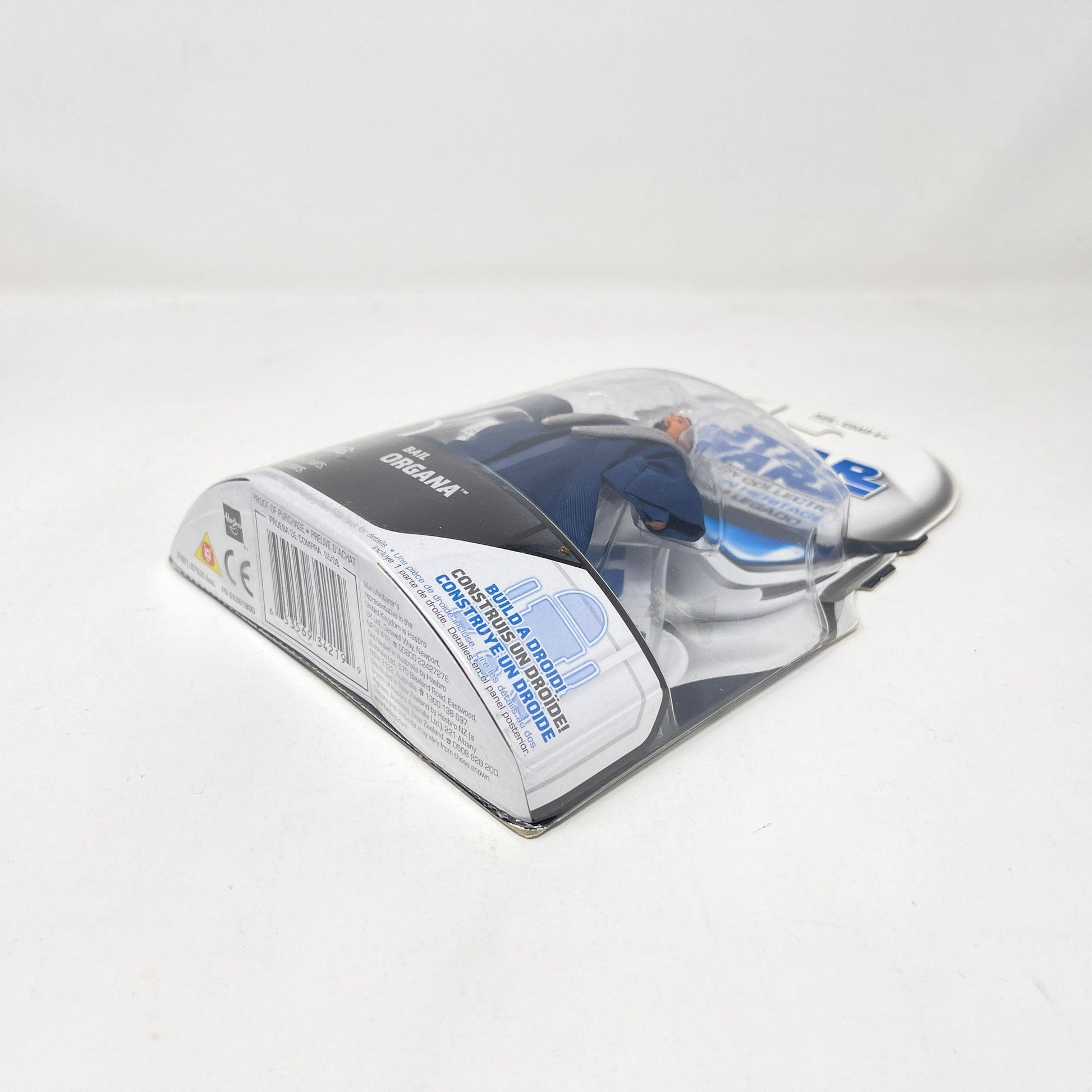 Vintage Hasbro Star Wars Mid MOC Bail Organa (BD 26) - Hasbro 2008 Legacy Collection Saga Legends Star Wars Action Figure